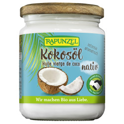 Huile vierge de coco Bio - 200ml - Rapunzel