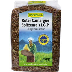 Roter Bio Camargue Spitzenreis, natur - 500g - Rapunzel