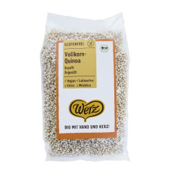 Quinoa soufflé bio, sans sucre, sans gluten - 125g - Werz
