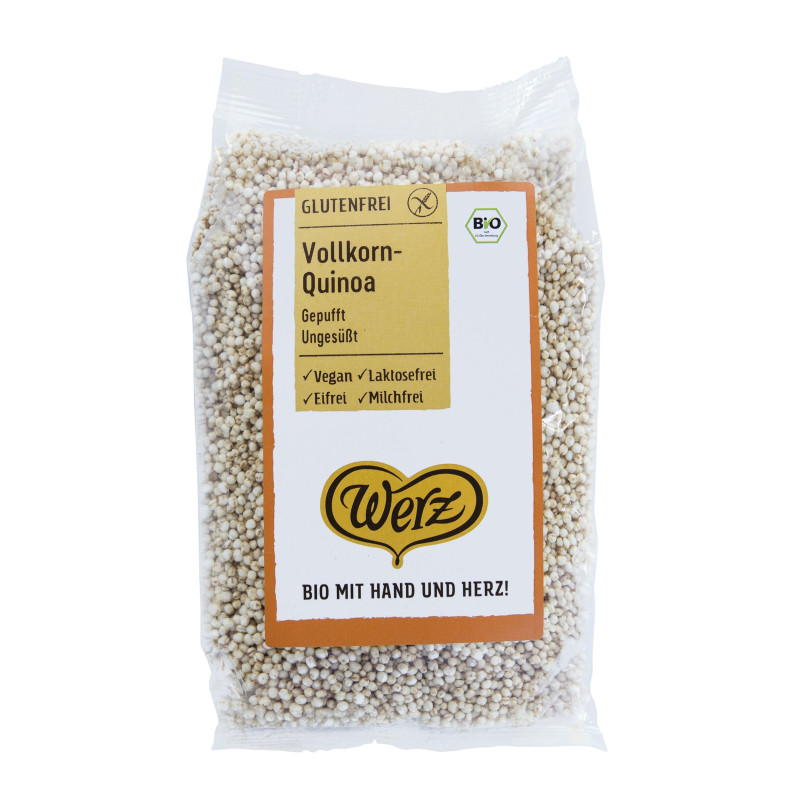 Bio Vollkorn Quinoa gepufft - 125g - Werz