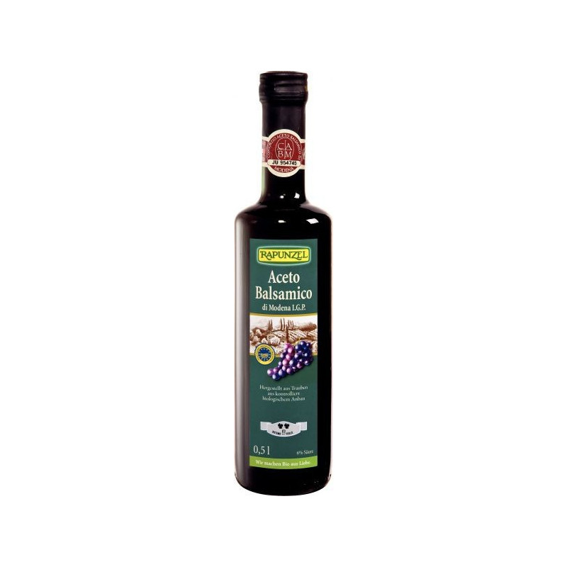 Vinaigre Balsamique de Modena, Bio - 0.5l - Rapunzel