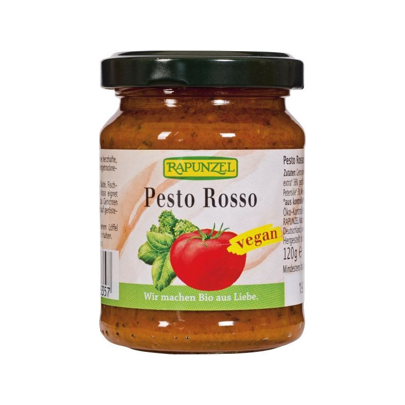 Pesto Rosso Bio, végan - 120g - Rapunzel