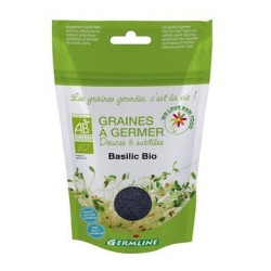 Basilic Graines à germer Bio - 100g - Germline